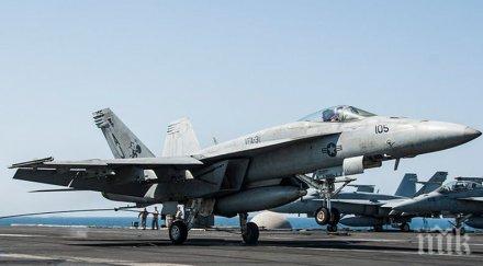 американски изтребител разби бреговете флорида