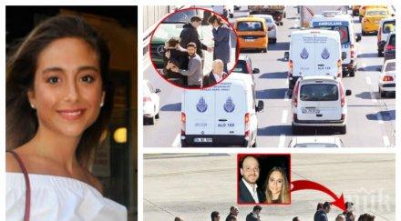 ексклузивно пик погребват трагично загиналата дъщеря турски милионер мина дядо годеникът написа чакай мой малък ангел снимки