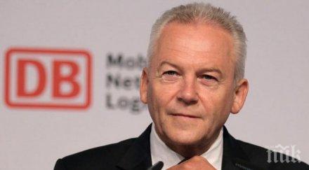 шеф железниците германия колосална заплата дни работа