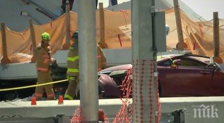 пострадали българи инцидента рухналия мост маями видео