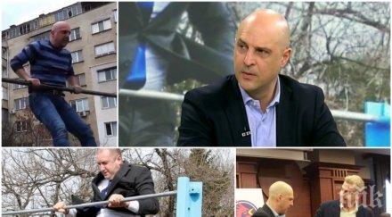 хиподилът светльо витков попиля коремното радев лоста политиците въртенето определени части тялото привично