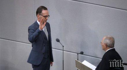 новият германски външен министър разкритикува русия