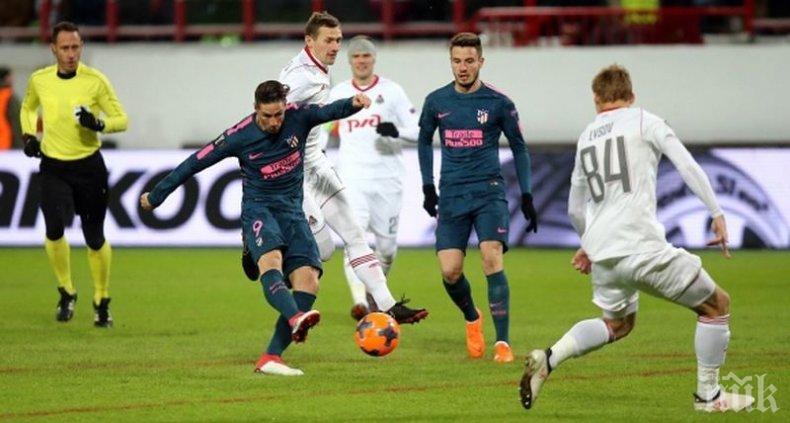 Петзвезден Атлетико унищожи лидера в Русия в студа, но има и лоша новина за Чоло