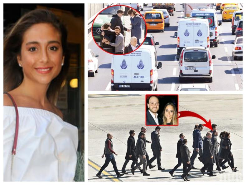 ЕКСКЛУЗИВНО И САМО В ПИК! Погребват трагично загиналата дъщеря на турски милионер Мина до дядо й! Годеникът й написа: Чакай ме, мой малък ангел! (СНИМКИ)