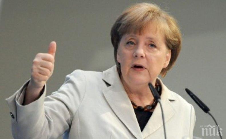 Меркел: Ще решим с Макрон реакцията по случая Скрипал