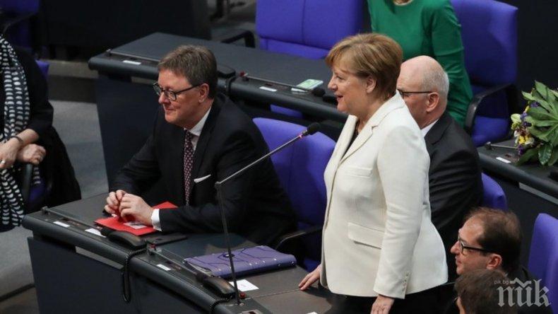 Меркел се закани: Ще изгоним крайнодесните от Бундестага