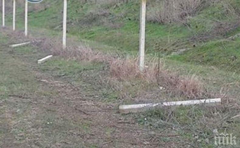 ШОФЬОРИ АЛАРМИРАТ: Откраднаха част от оградата на АМ „Тракия“ край Българово 