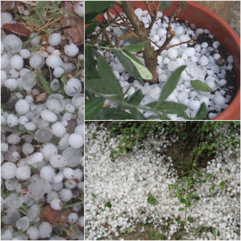 Градушка обрули Смолян