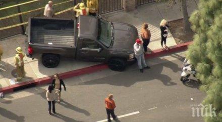 петима пострадали автомобил вряза пешеходци калифорния