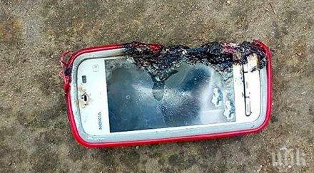 ужасяващо индийка загина смартфон взриви ръцете