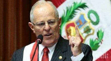 корупционен скандал доведе оставка президента перу