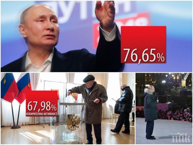 Путин обяви приоритетите за четвъртия си мандат