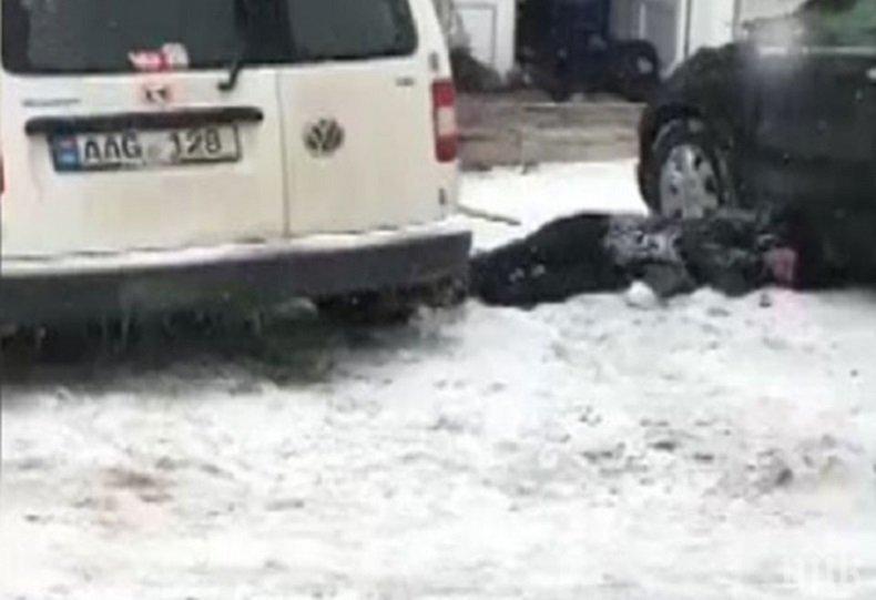 ИЗВЪНРЕДНО! Граната избухна в магазин в Кишинев и уби двама (ВИДЕО 18+)