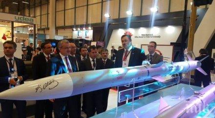 турция изпита успешно новите ракети въздух въздух