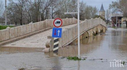 бедствие тунджа заля одрин снимки