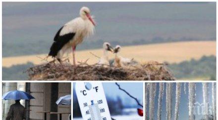 зимната пролет отстъпва снегът стопи температурите започнат покачват