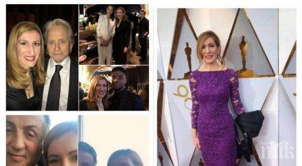 холивуд назад ангелкова разкри какви пари отскочи лос анджелис избра виолетовата рокля оскарите