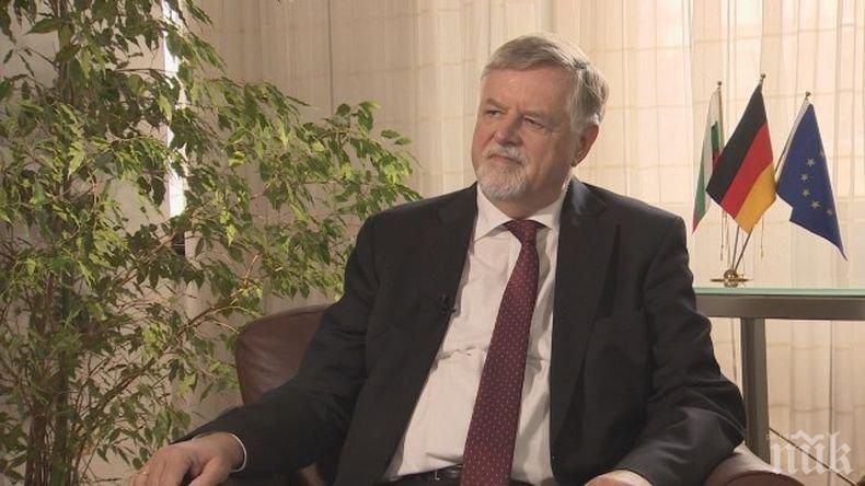 Германският посланик: Страните от Западните Балкани трябва първо да изчистят граничните си спорове и чак тогава ще могат да гледат към ЕС