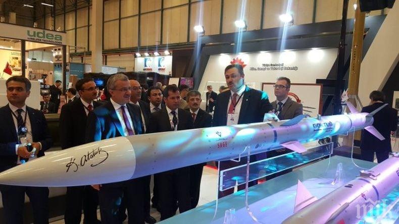 Турция изпита успешно новите си ракети въздух-въздух