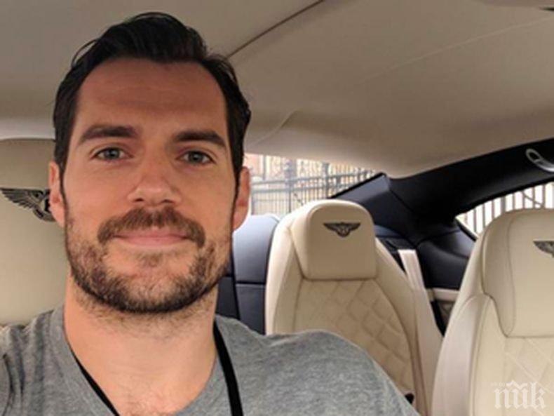 И ТОВА ДОЖИВЯХМЕ! Хенри Кавил сподели видео в памет на... мустака си