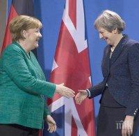 Тереза Мей и Ангела Меркел се договориха за съвместно противопоставяне на Русия