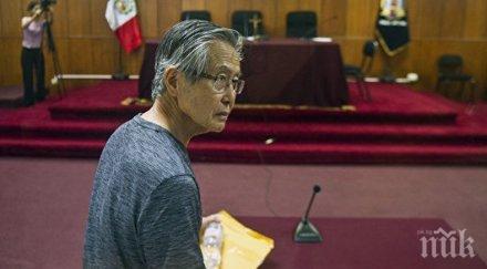 алберто фухимори отново влезе болница