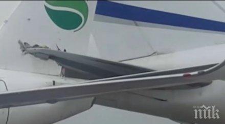 два пътнически самолета удариха летището тел авив