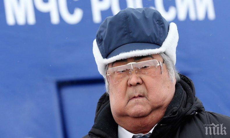 ПЪРВО В ПИК! Губернаторът на Кемерово с черна бюлетина! 