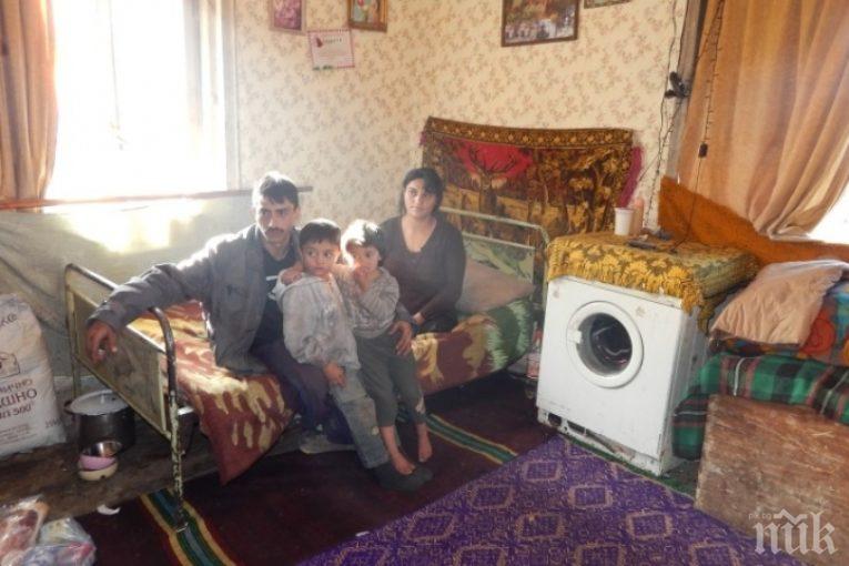 ЧУДО ВЪВ ВИДИН! Жената без крака роди десетото си дете