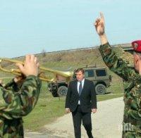 Вицепремиерът Красимир Каракачанов присъства на учение на Сухопътни войски в Белене (СНИМКИ)