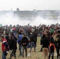 Франция иска сдържана реакция от Израел на безредиците по границата с Ивицата Газа