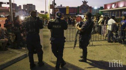 шеф охраната кандидат президент венецуела ранен време предизборна акция