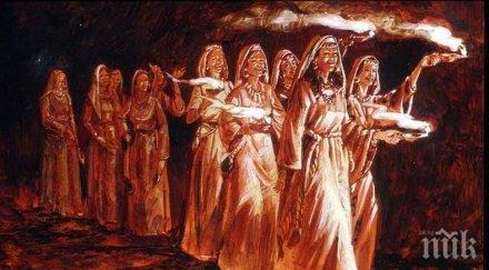 какъв древен ритуал изпълняват момичетата