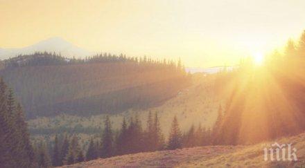 слънчев пролетен ден температурите скачат градуса