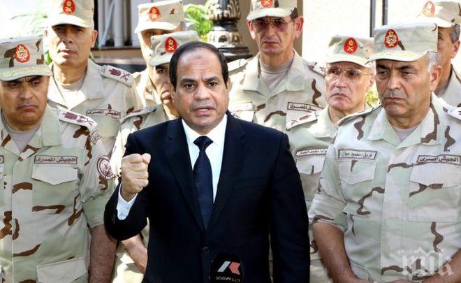 Абдел Фатах ас Сиси спечели президентските избори на Египет с 97 процента от гласовете