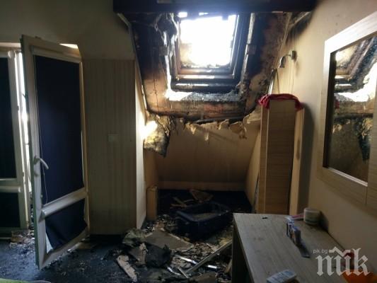 БЕДСТВИЕ! Ето как изглеждат стаите в опожареното общежитие в Студентски град (СНИМКИ)