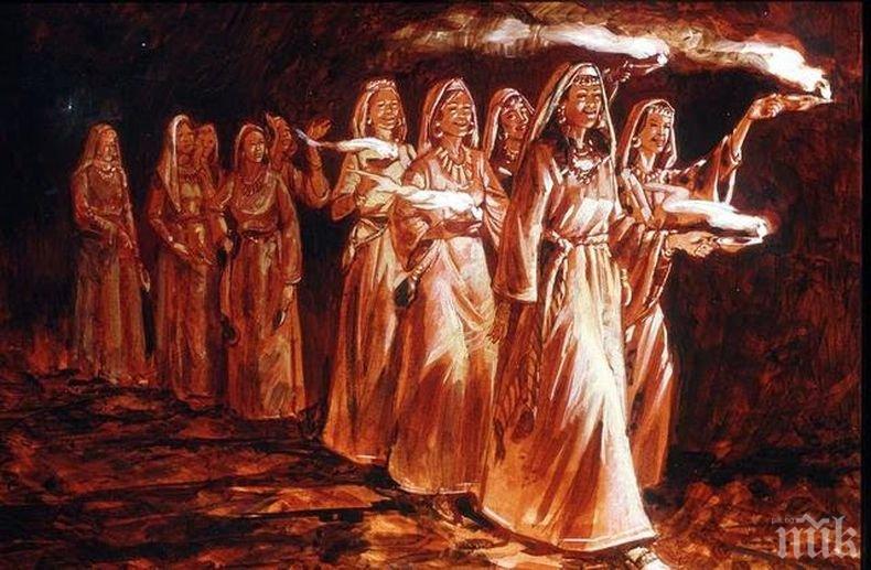 Ето какъв древен ритуал изпълняват днес момичетата