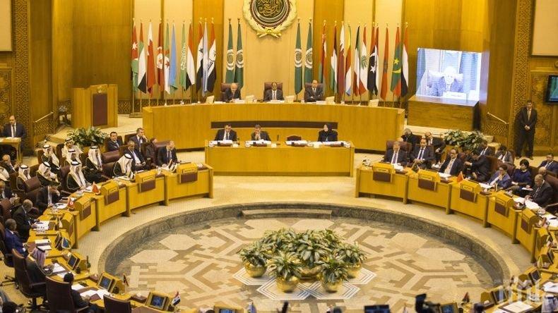 Арабската лига с извънредно заседание за Палестина
