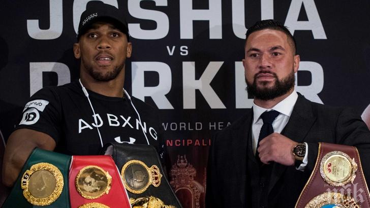 МАЧЪТ НА ТИТАНИТЕ! Мегасблъсък пред 90 хиляди в Кардиф - Джошуа излиза срещу непобедения Паркър (НА ЖИВО)