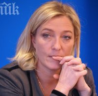 Марин льо Пен със счупен гръбнак след падане в празен басейн