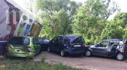 тир помете шест автомобила