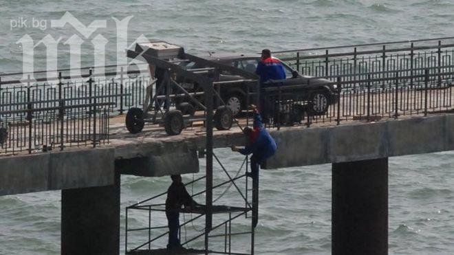 Напълно преобразяват моста в Бургас