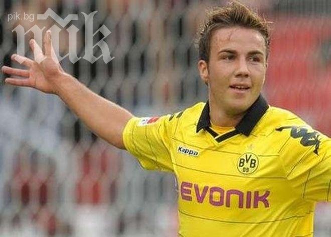 Борусия (Дортмунд) без Марио Гьотце във финала на Уембли