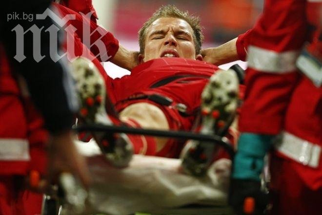 Байерн (Мюнхен) загуби Холгер Бадщубер за още половин година