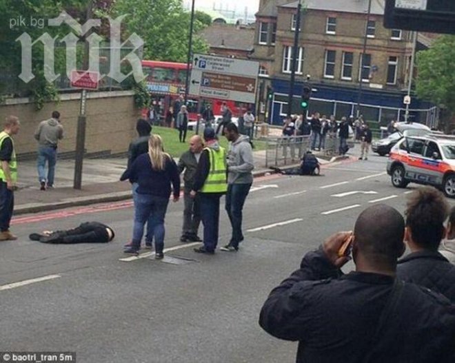 Полицайка застреля двама, отрязали с мачете главата на минувач