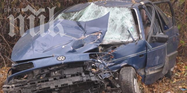 Дрогиран шофьор отнесе две коли във Варна 