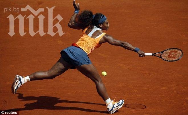 Серина Уилямс отново над всички, прегази Азаренка на финала в Рим