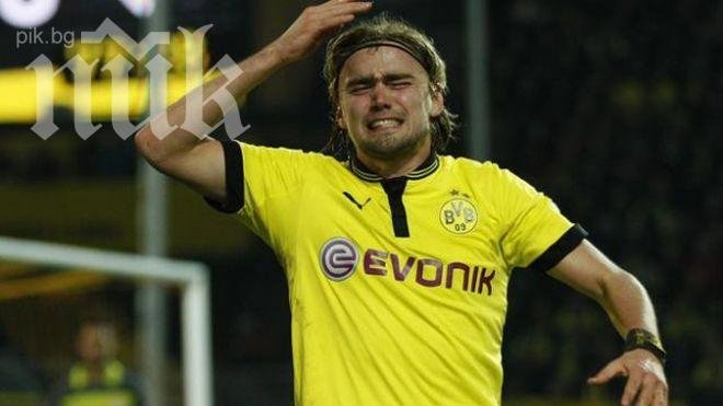 Ас на Борусия (Дортмунд) се бракува дни преди финала с Байерн (Мюнхен)