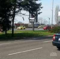 КРЪВ НА ПЪТЯ! Кола блъсна велосипедист с бясна скорост в Бургас