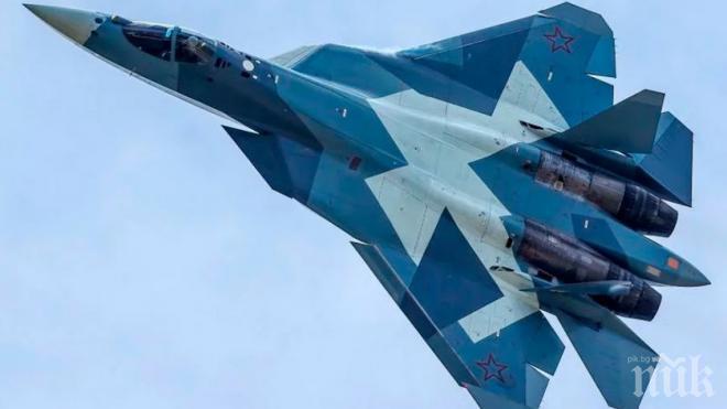 Москва готви грандиозен парад: Два изтребителя пето поколение Су-57 ще бръснат небето на 9 май
